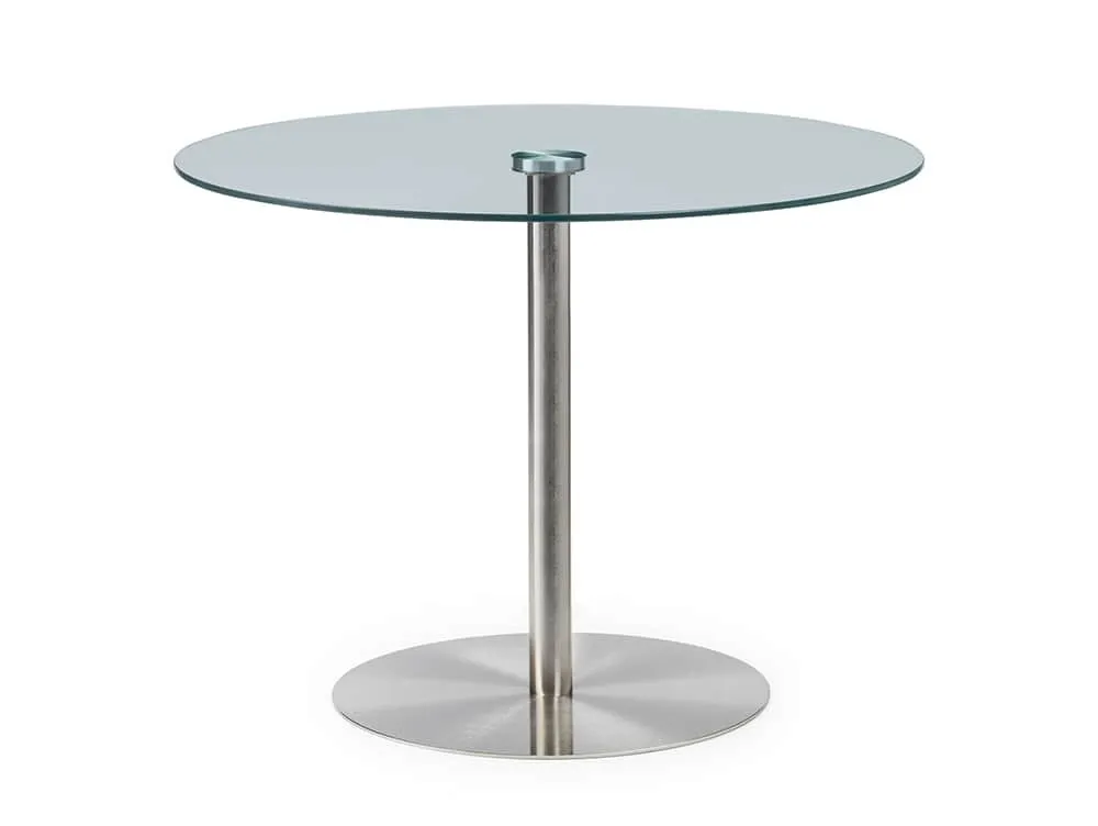 Julian Bowen Julian Bowen Milan 100cm Glass Dining Table