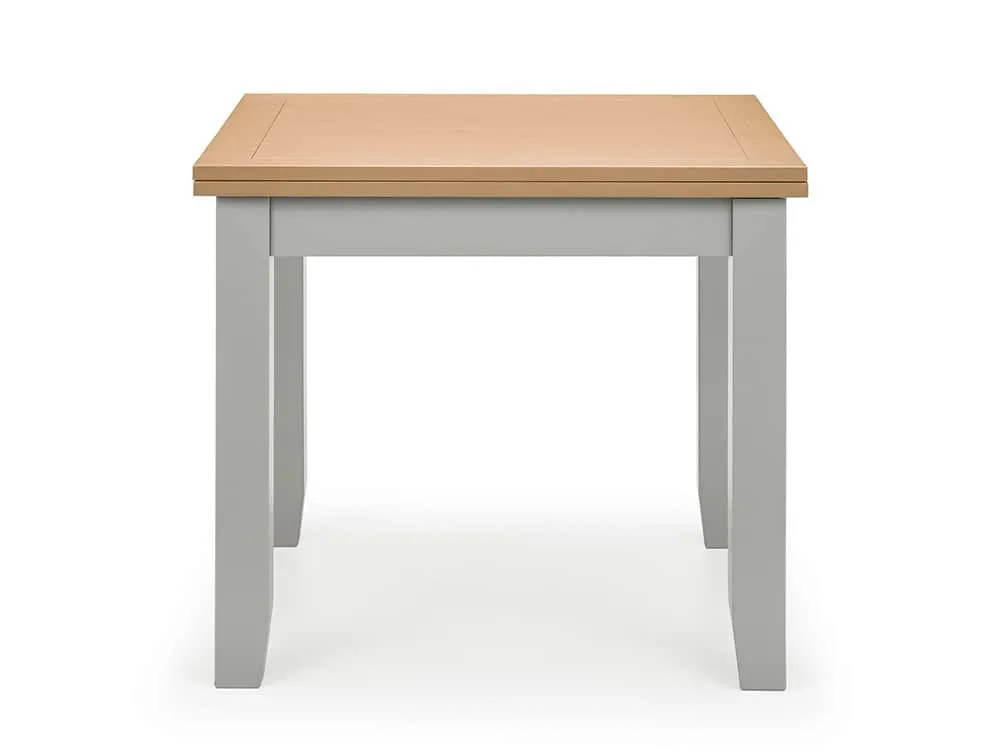 Julian Bowen Julian Bowen Richmond 90cm Grey and Oak Extending Dining Table