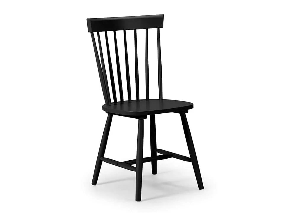 Julian Bowen Julian Bowen Torino Black Dining Chair