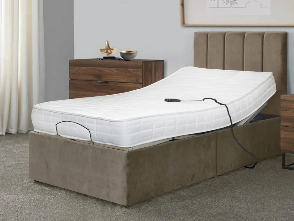 Flexisleep Flexisleep Memory Extra Firm Electric Adjustable 4ft6 Double Bed