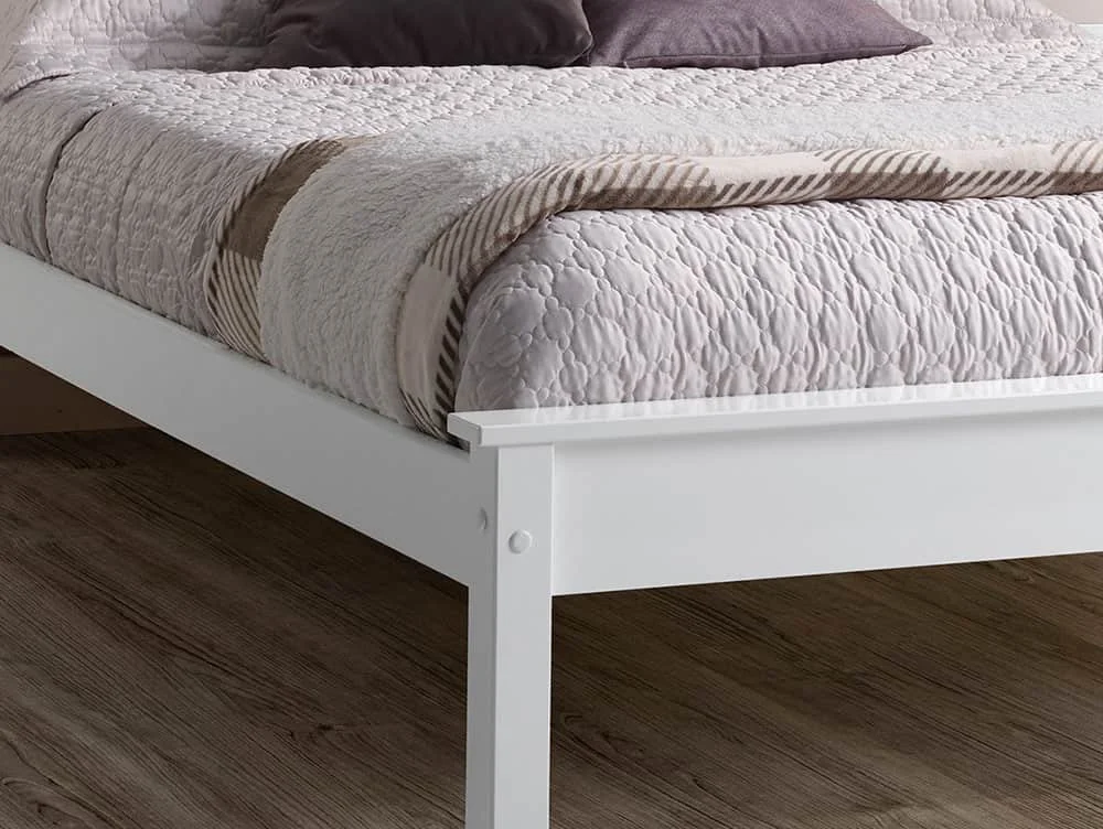 Limelight Limelight Phoenix White Wooden Bed Frame (Low Footend)