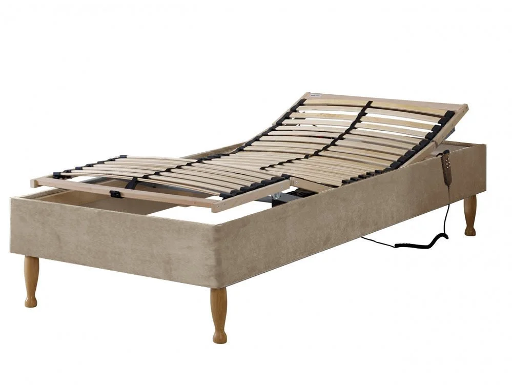 Flexisleep Flexisleep Memory Ortho Electric Adjustable 5ft King Size Bed (2 x 2ft6)