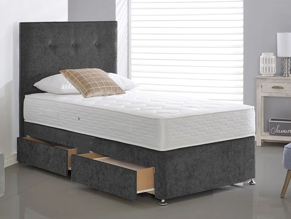Willow & Eve Willow & Eve Limoges Memory 3ft6 Large Single Divan Bed
