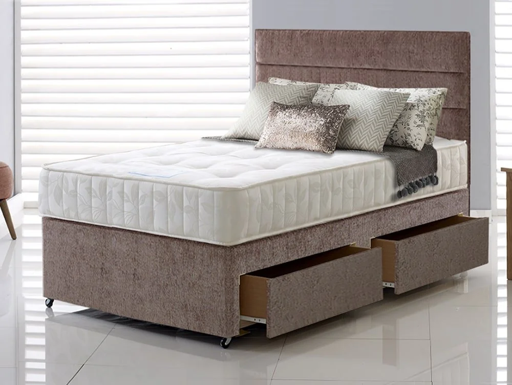 Willow & Eve Willow & Eve Rennes Memory 4ft Small Double Divan Bed