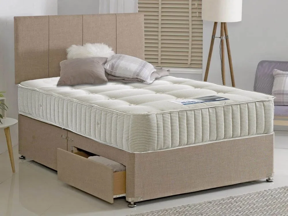 Dura Dura Humber Crib 5 Contract 6ft Super King Size Divan Bed