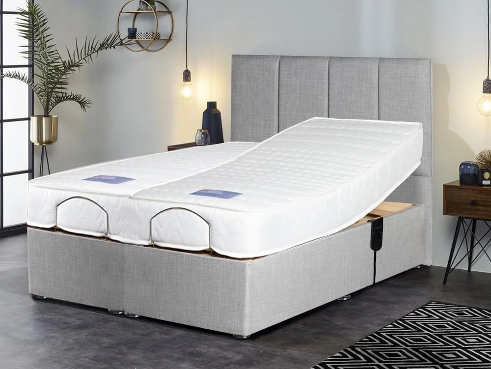 Dura Dura Duramatic Memory Electric Adjustable 6ft Super King Size Bed (2 x 3ft)