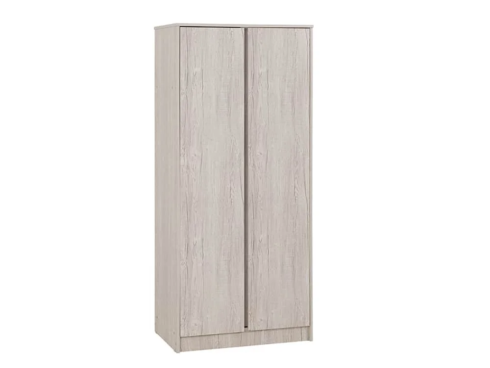 Seconique Seconique Malvern Urban Snow 2 Door Double Wardrobe