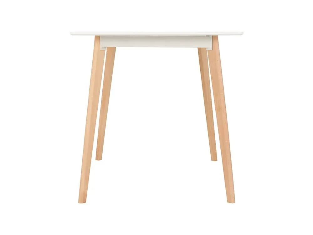 Seconique Seconique Bendal 120cm White and Beech Dining Table