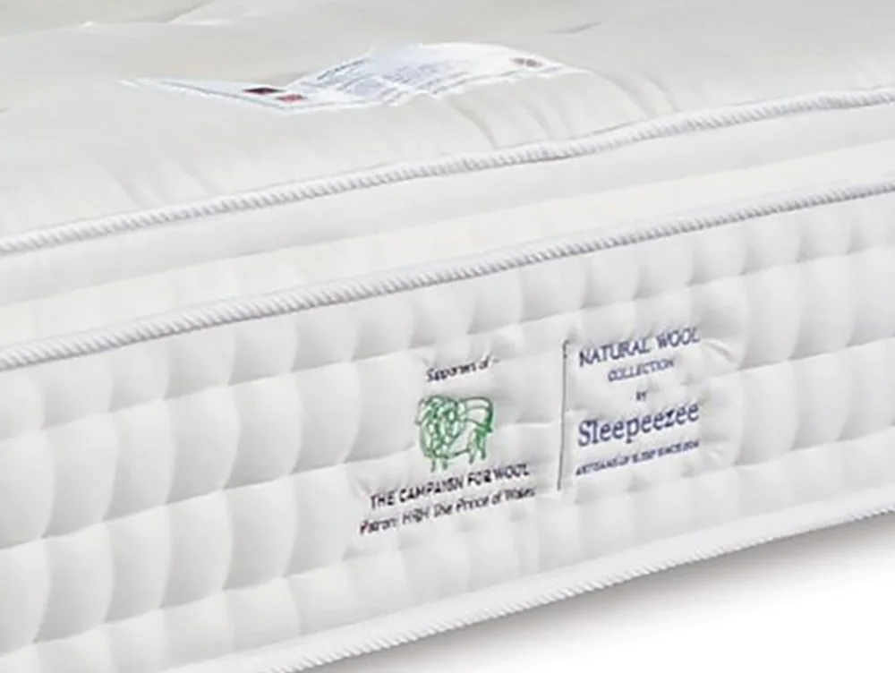 Sleepeezee Sleepeezee Wool Supreme Pocket 2400 4ft6 Double Mattress