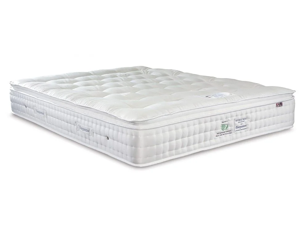 Sleepeezee Sleepeezee Wool Supreme Pocket 2400 4ft6 Double Mattress