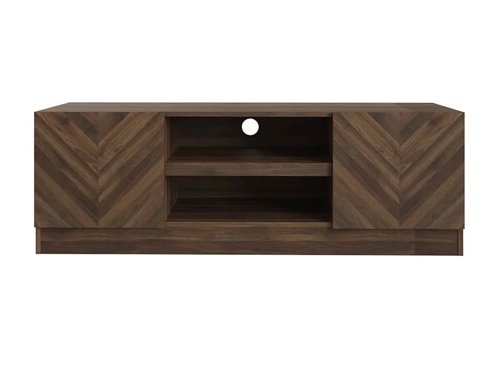 GFW GFW Catania Royal Walnut 2 Door TV Cabinet