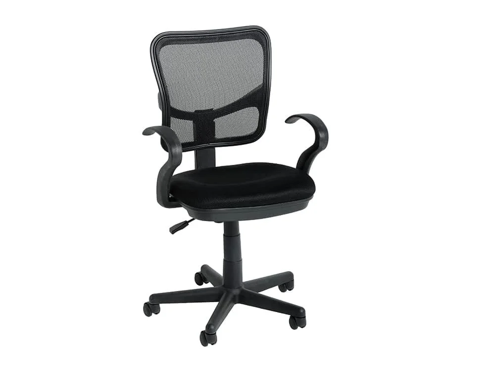 Seconique Seconique Clifton Black Office Chair