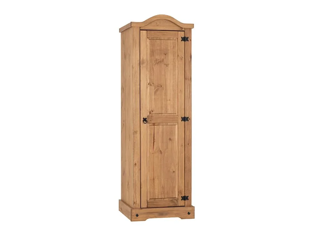 Seconique Seconique Corona Pine 1 Door Single Wardrobe