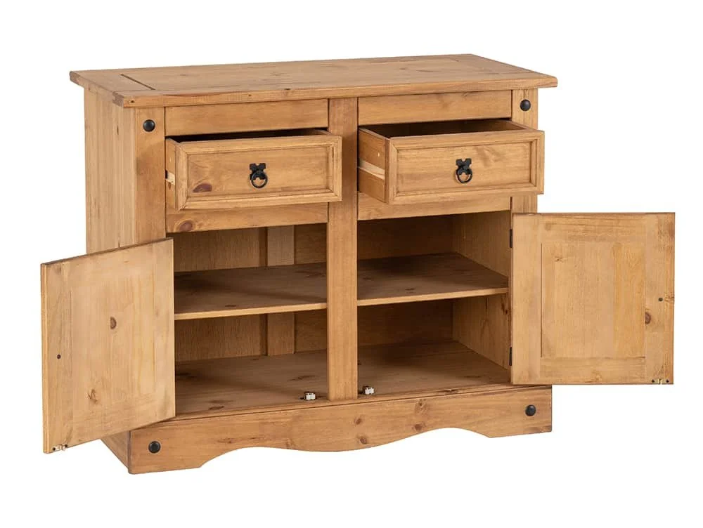 Seconique Seconique Corona Pine 2 Door 2 Drawer Sideboard