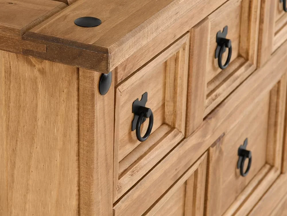 Seconique Seconique Corona Pine 9 Drawer Merchant Chest of Drawers