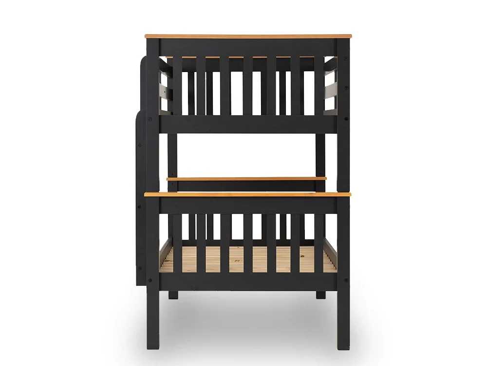 Seconique Seconique Neptune Grey and Oak Wooden Bunk Bed Frame
