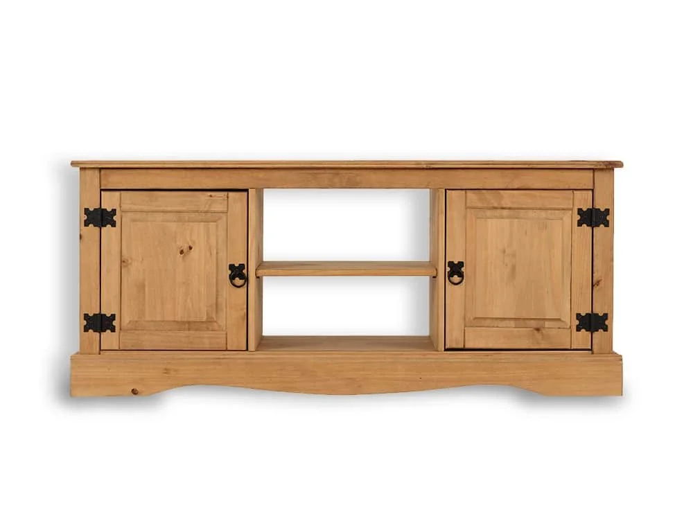 Seconique Seconique Corona Pine 2 Door Large TV Cabinet