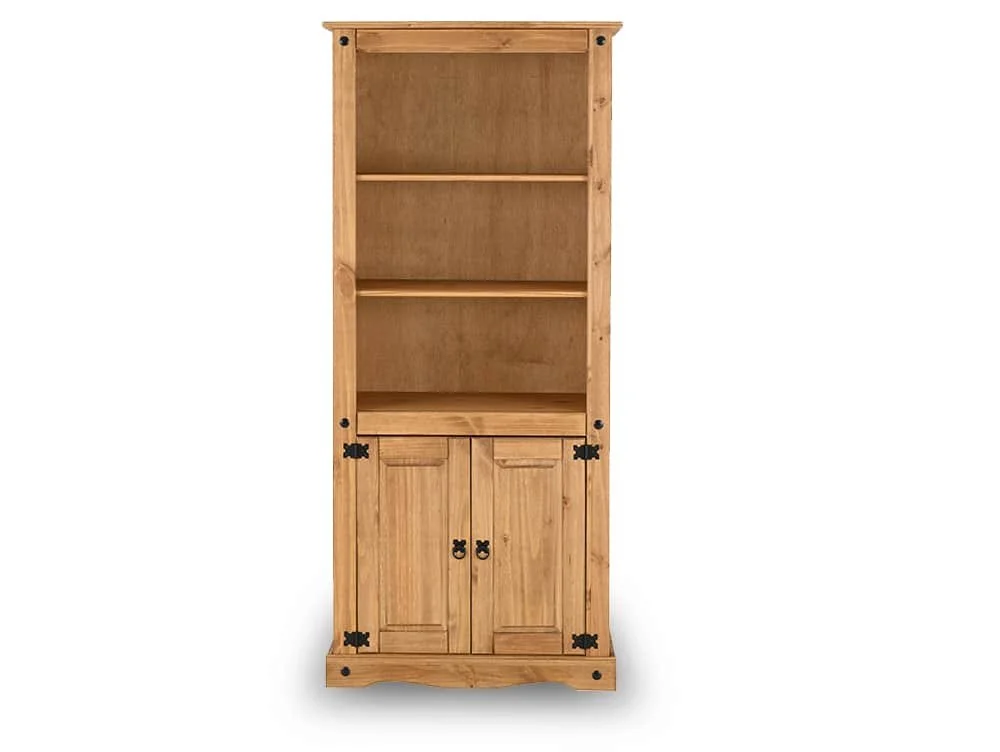 Seconique Seconique Corona Pine 2 Door Wooden Bookcase