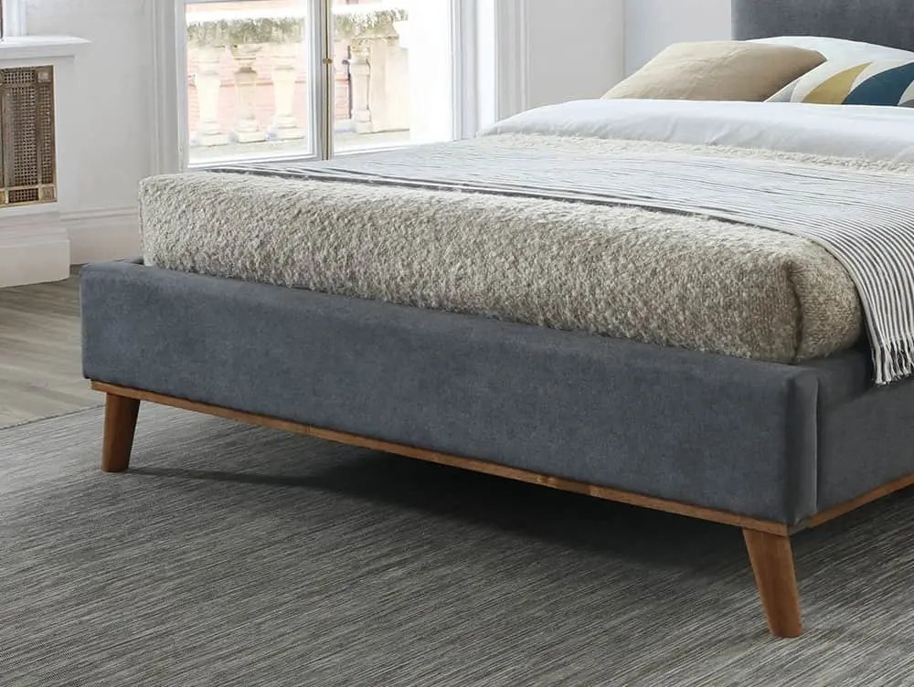 Time Living Time Living Mayfair Dark Grey Fabric Bed Frame