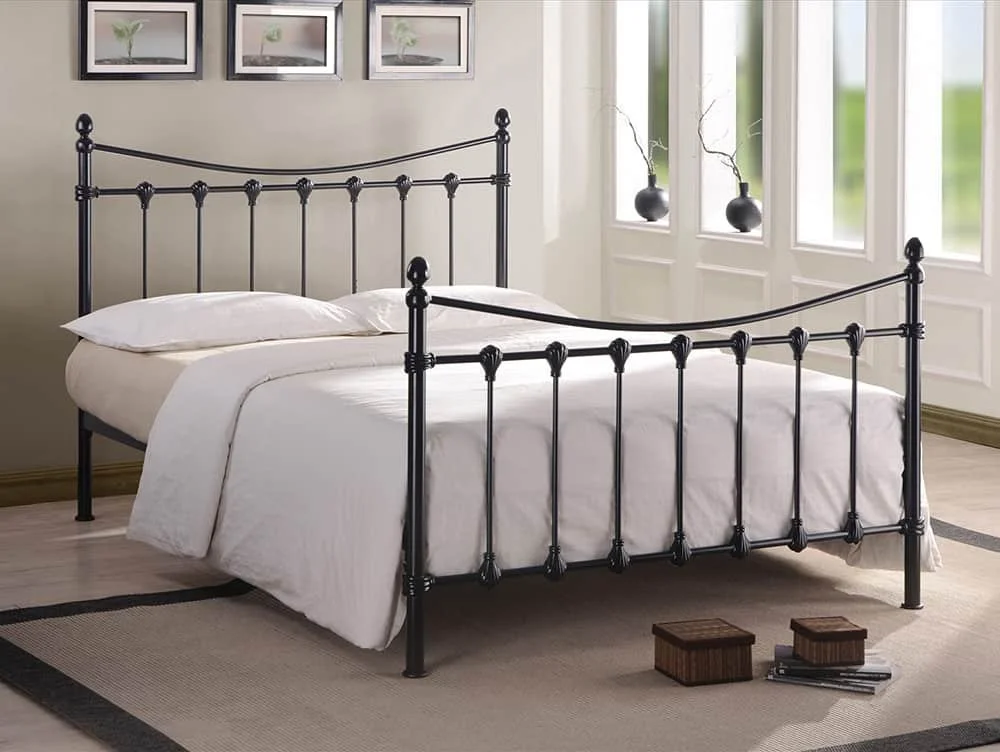 Time Living Time Living Florida Black Metal Bed Frame