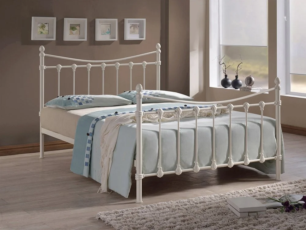 Time Living Time Living Florida 3ft Single White Metal Bed Frame