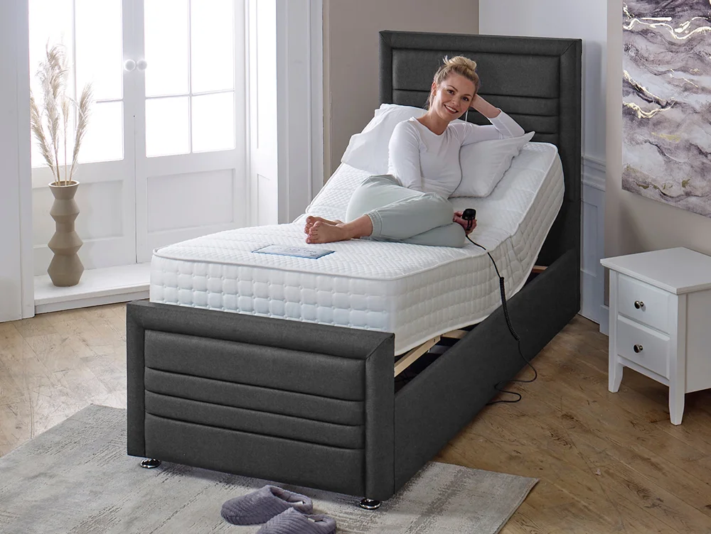 Flexisleep Flexisleep Skye Electric Adjustable 3ft Single Bed Frame