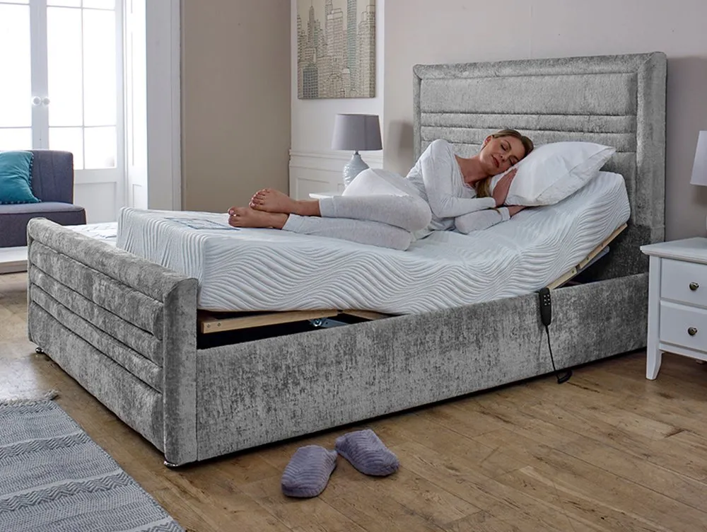 Flexisleep Flexisleep Skye Electric Adjustable 5ft King Size Bed Frame