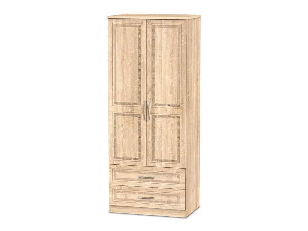 Welcome Welcome Dorset 2 Door 2 Drawer Double Wardrobe (Assembled)