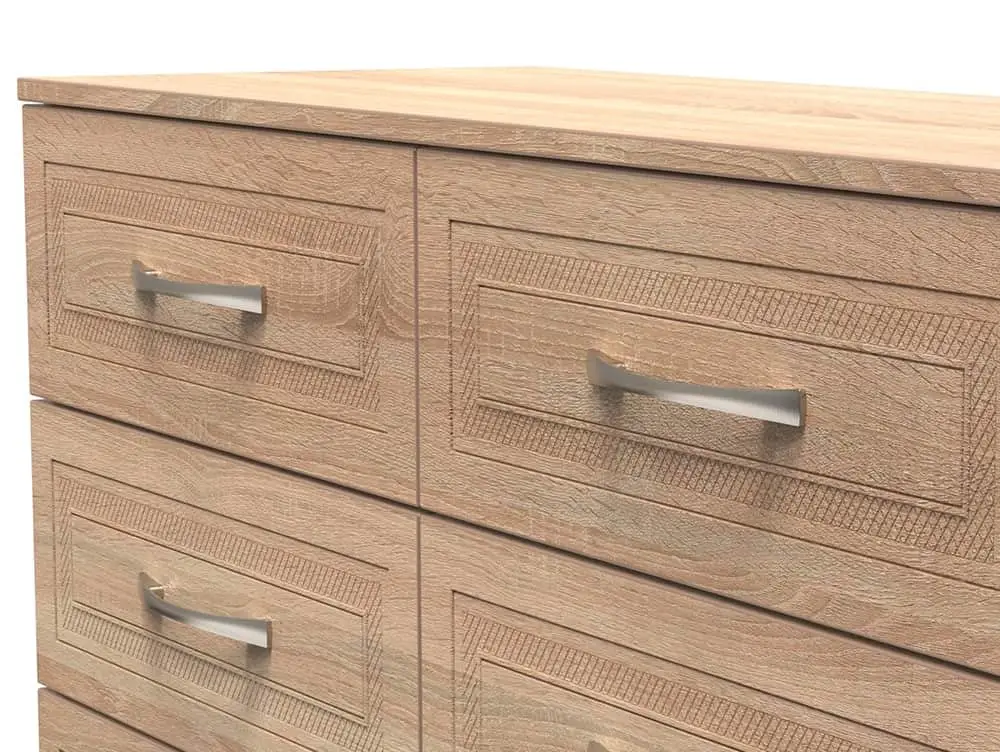 Welcome Welcome Dorset 6 Drawer Midi Chest of Drawers (Assembled)