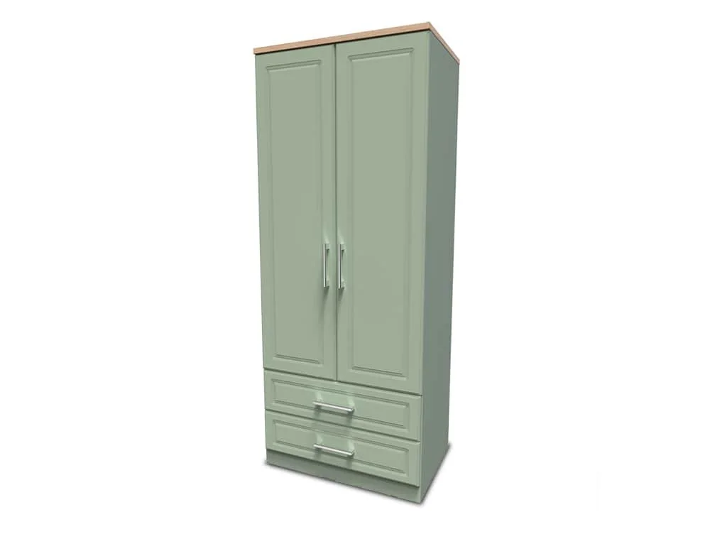 Welcome Welcome Kent 2 Door 2 Drawer Tall Double Wardrobe (Assembled)