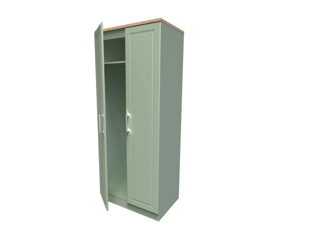 Welcome Welcome Kent 2 Door Double Wardrobe (Assembled)