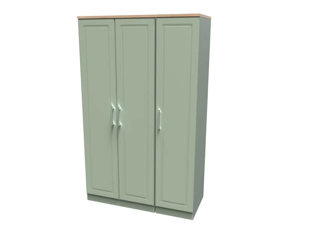 Welcome Welcome Kent 3 Door Triple Wardrobe (Assembled)