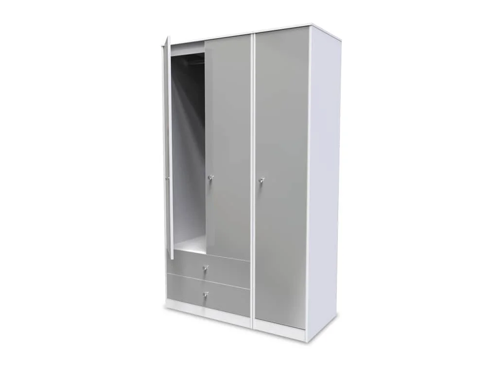 Welcome Welcome Padstow 3 Door 2 Drawer Tall Triple Wardrobe (Assembled)