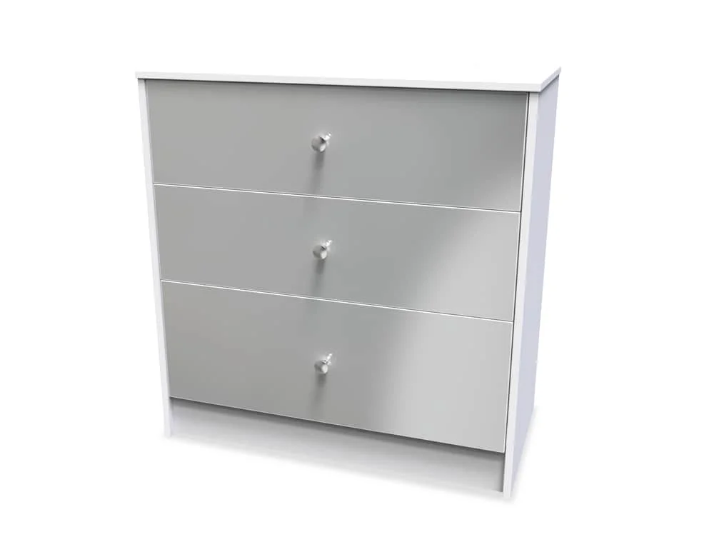 Welcome Welcome Padstow 3 Drawer Deep Chest of Drawers (Assembled)