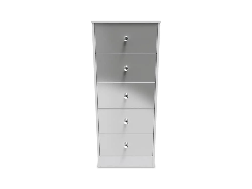 Welcome Welcome Padstow 5 Drawer Narrow Chest of Drawers (Assembled)
