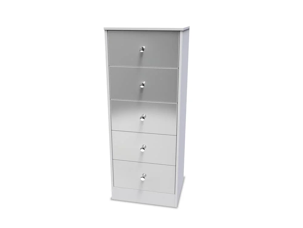 Welcome Welcome Padstow 5 Drawer Narrow Chest of Drawers (Assembled)