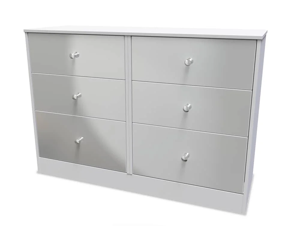 Welcome Welcome Padstow 6 Drawer Midi Chest of Drawers (Assembled)
