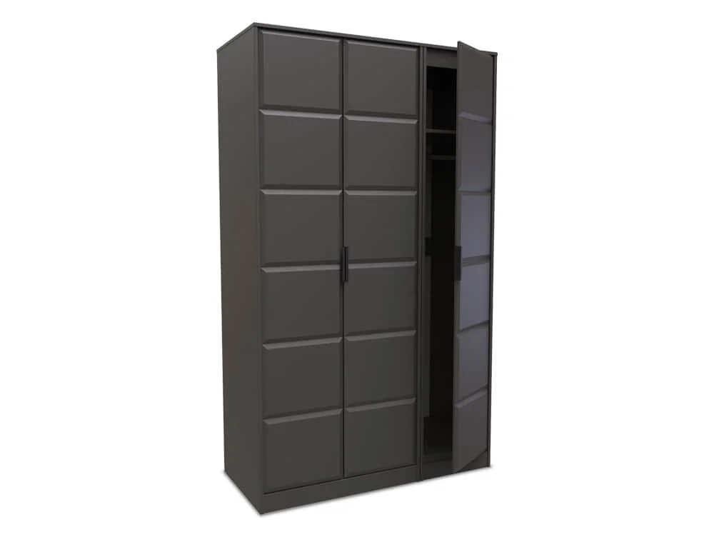 Welcome Welcome New York 3 Door Tall Triple Wardrobe (Assembled)