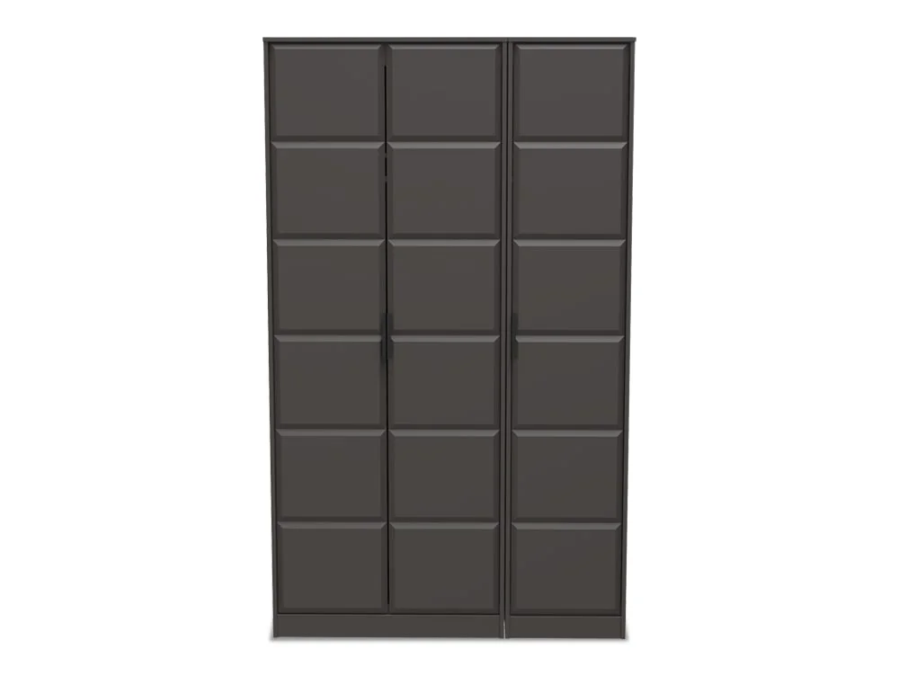 Welcome Welcome New York 3 Door Tall Triple Wardrobe (Assembled)