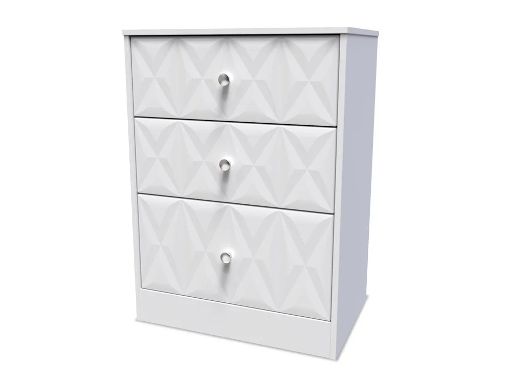 Welcome Welcome San Jose 3 Drawer Midi Chest of Drawers (Assembled)