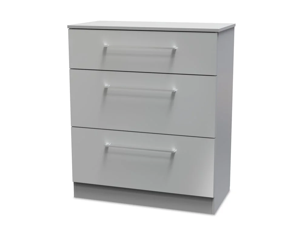 Welcome Welcome Worcester 3 Drawer Deep Chest of Drawers (Assembled)