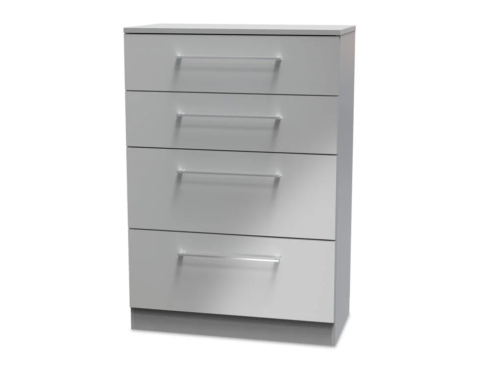 Welcome Welcome Worcester 4 Drawer Deep Chest of Drawers (Assembled)