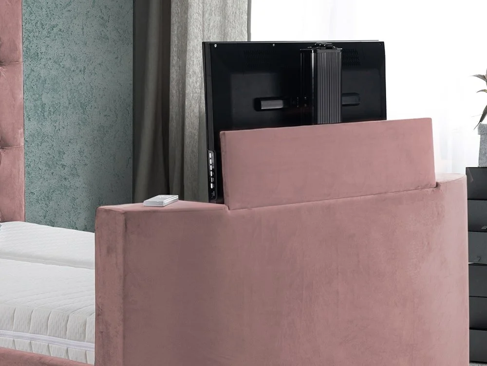Sweet Dreams Sweet Dreams Bethany Fabric TV Bed Frame