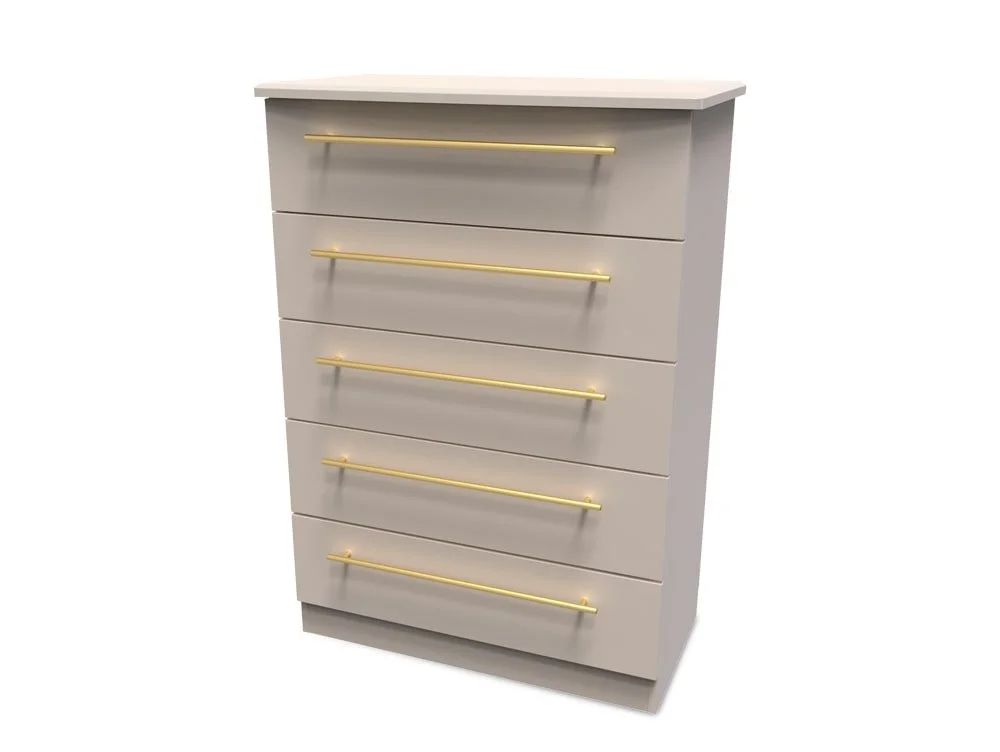 Welcome Welcome Haworth 5 Drawer Chest of Drawers (Assembled)