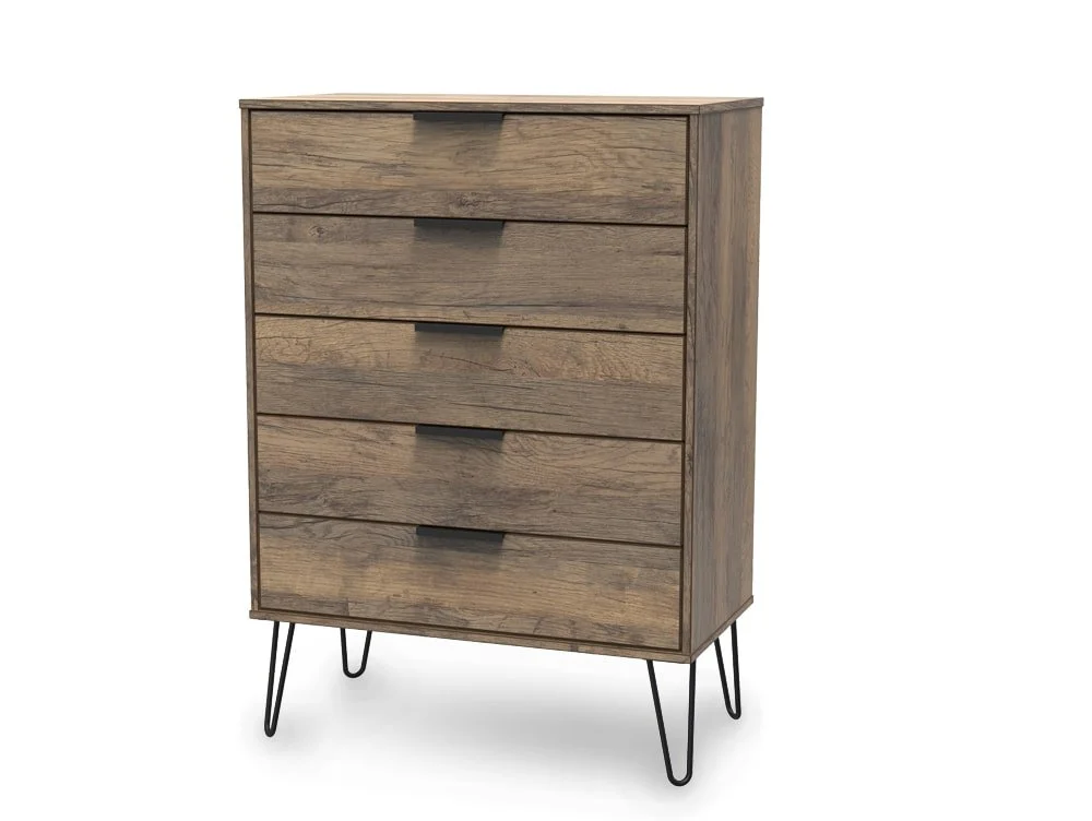 Welcome Welcome Hong Kong 5 Drawer Chest of Drawers (Assembled)