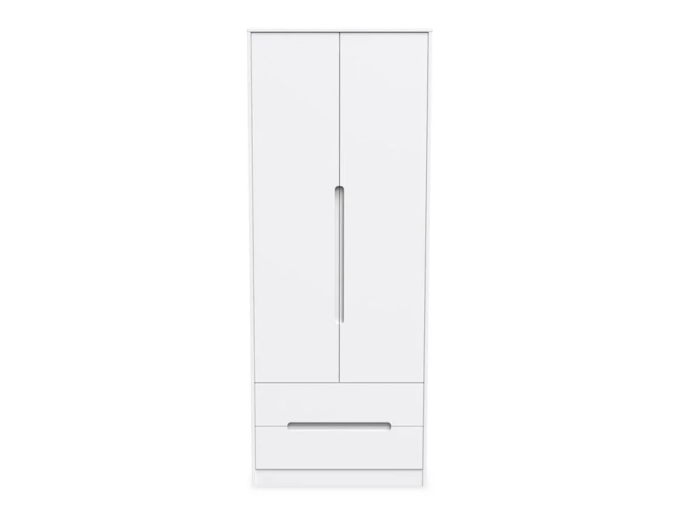 Welcome Welcome Monaco 2 Door 2 Drawer Tall Double Wardrobe (Assembled)