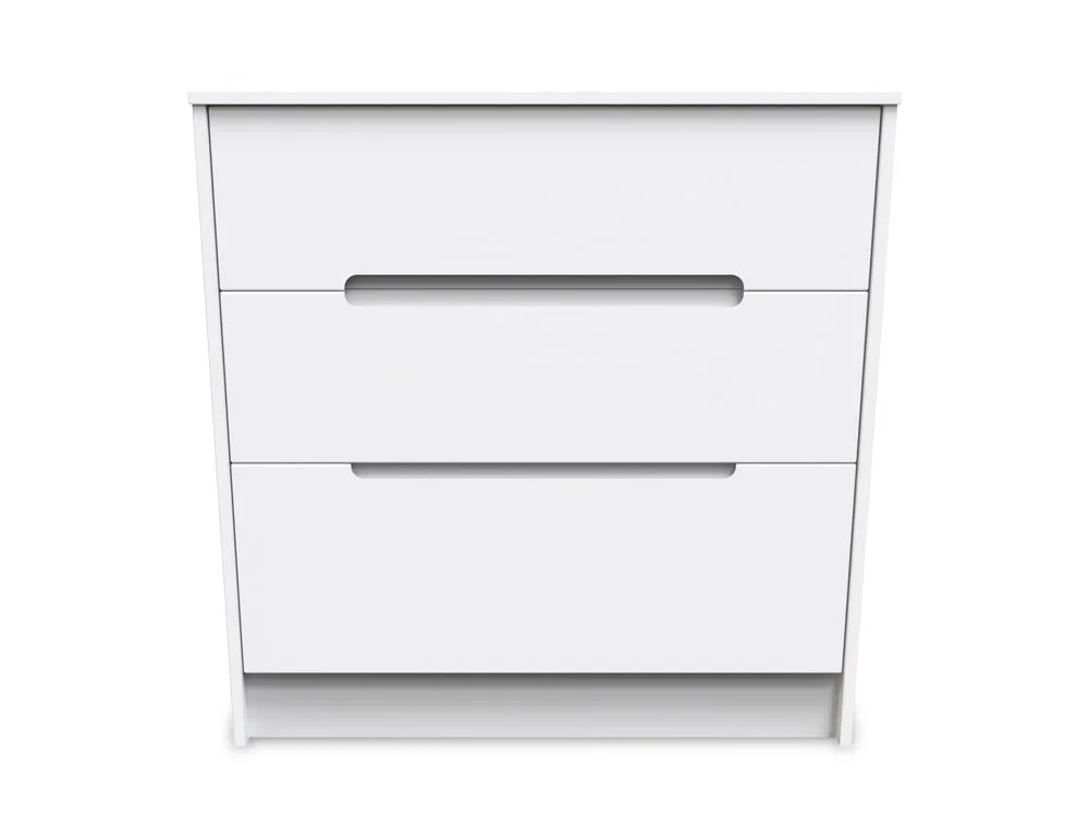 Welcome Welcome Monaco 3 Drawer Deep Chest of Drawers (Assembled)