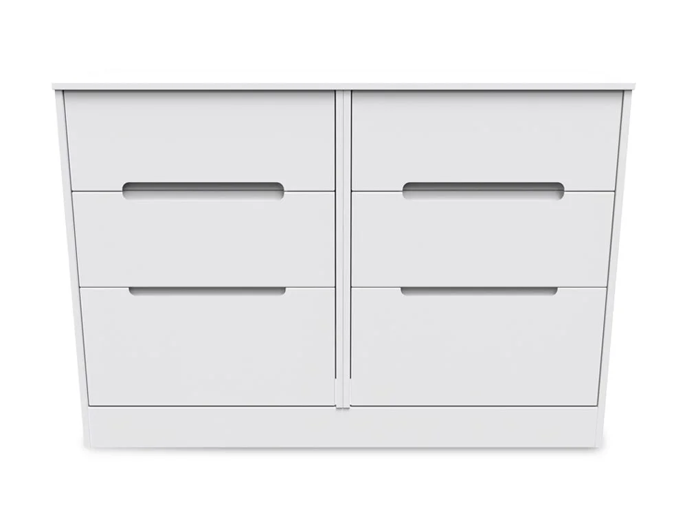 Welcome Welcome Monaco 6 Drawer Midi Chest of Drawers (Assembled)
