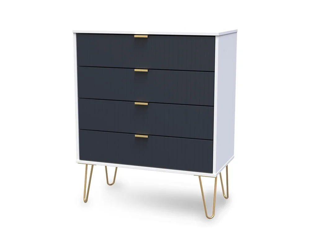 Welcome Welcome Linear 4 Drawer Chest of Drawers (Assembled)