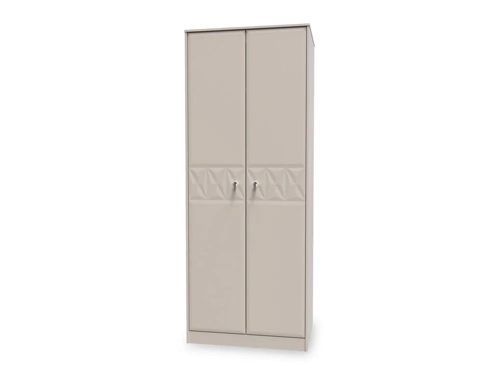 Welcome Welcome Pixel 2 Door Tall Double Wardrobe (Assembled)